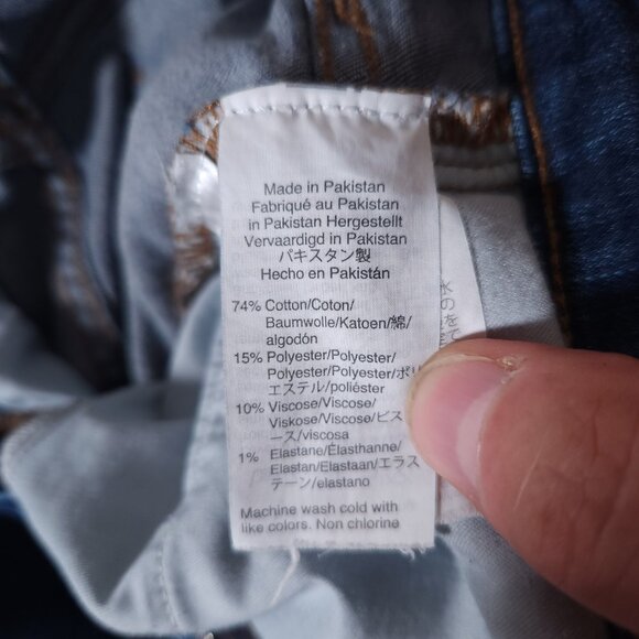 Madewell Skinny Jeans Womens 28 Blue Mid Rise Denim Classic Casual Core - Picture 11 of 15